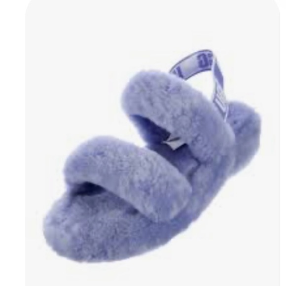 Ugg Oh Yeah Fluff Slide Slipper Size 7 NEW - Picture 1 of 13